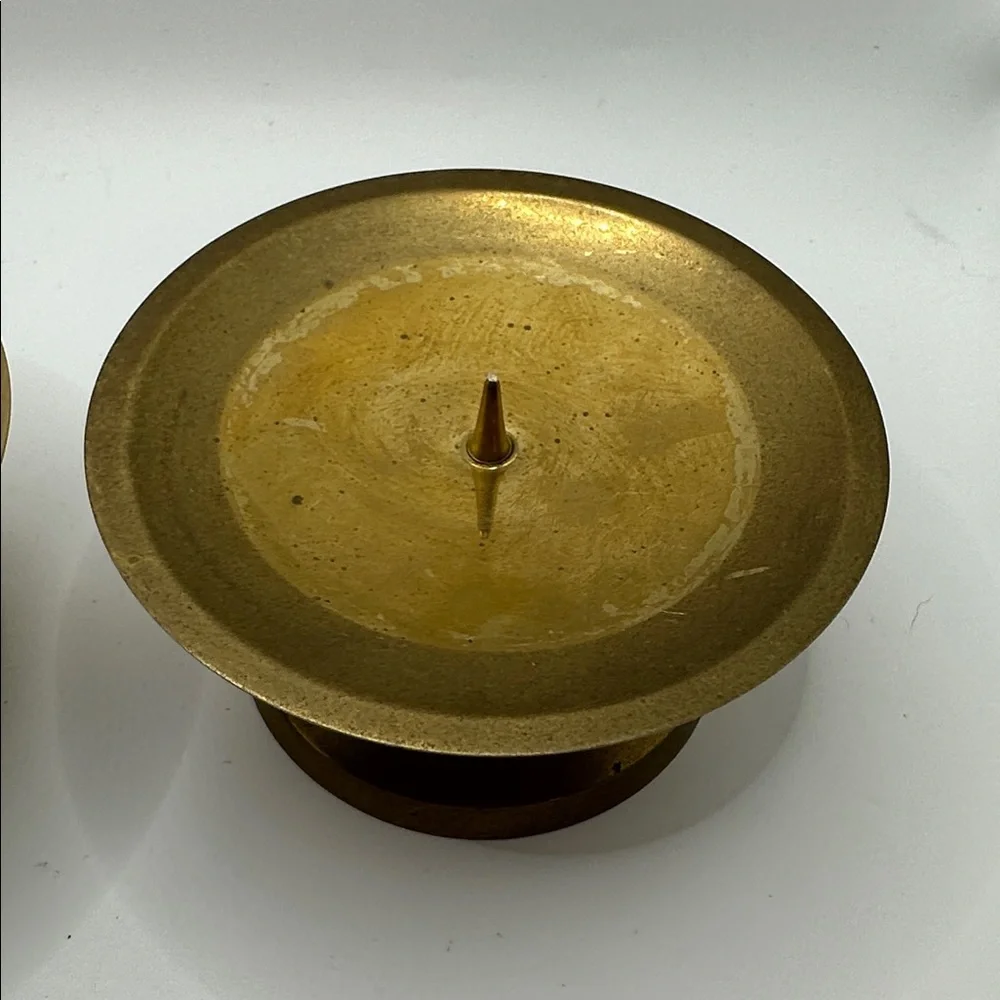 Elegant Gold Candle Holders